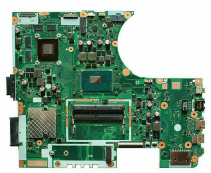 N752VX emolevy Asus N752V N752VX kannettavan tietokoneen emolevyyn