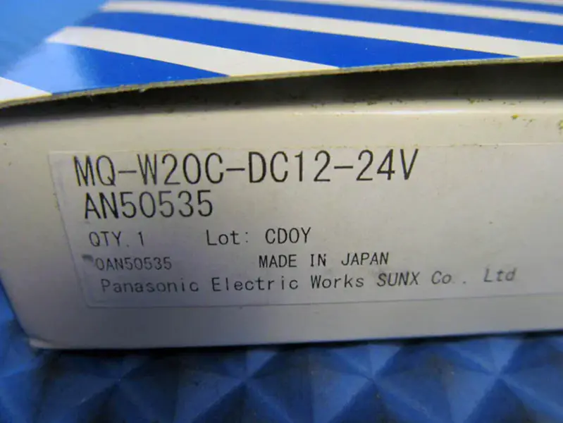 Panasonic MQ-W20C-DC12-24V Valosähköinen kytkin