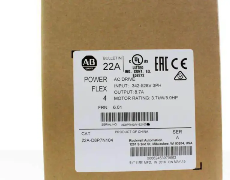 Allen-Bradley 22A-D8P7N104-asema