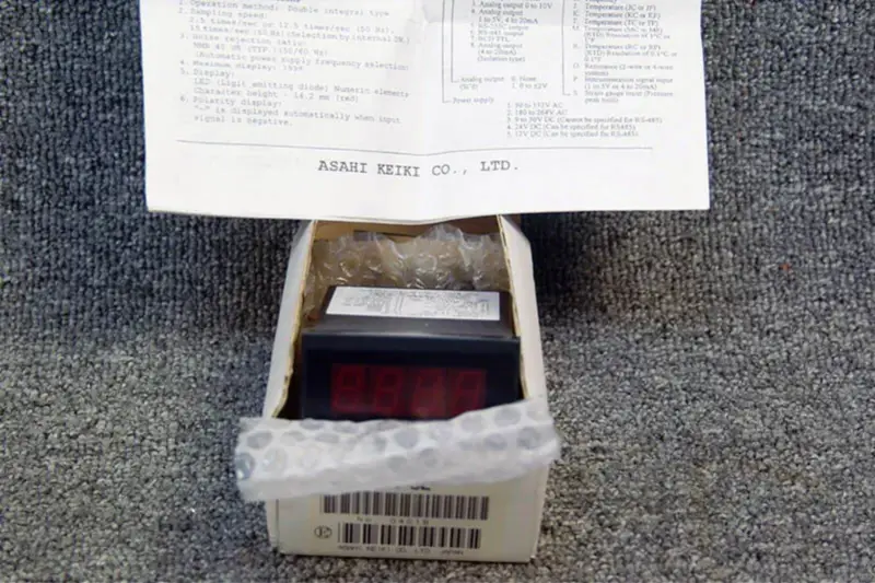 ASAHI KEIKI CO.,LTD MITTARIOHJAIN A3100-H-3L NE A3100