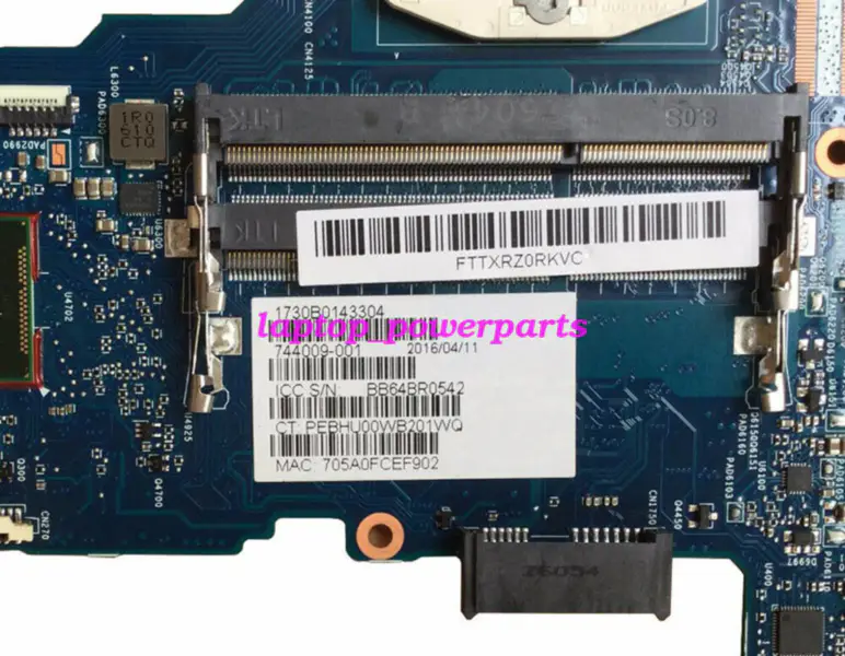 HP 744009-001 744009-001 744009-001 744009-501 744009-601 ATX emolevy