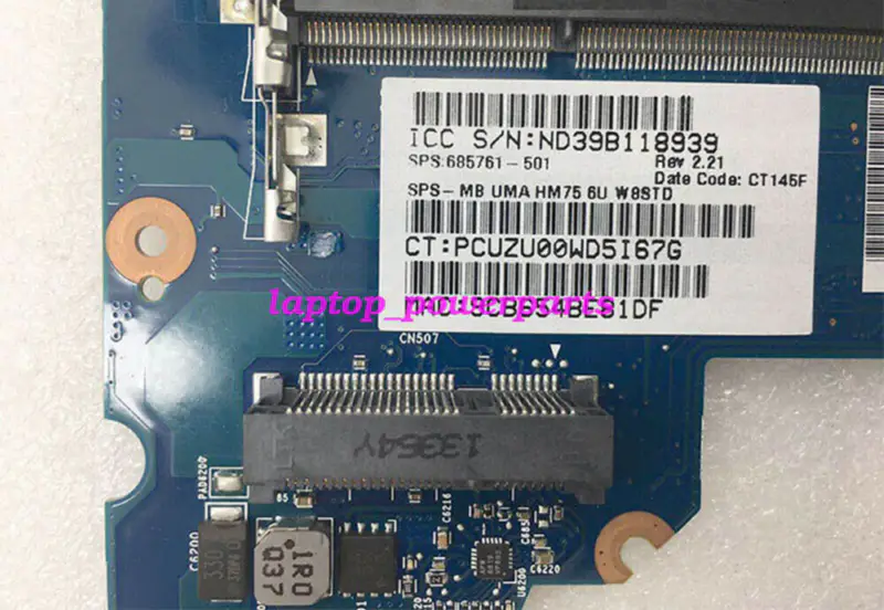 HP 685761-601 685761-001 685761-501 685761-601 685761-601 ATX-emolevy