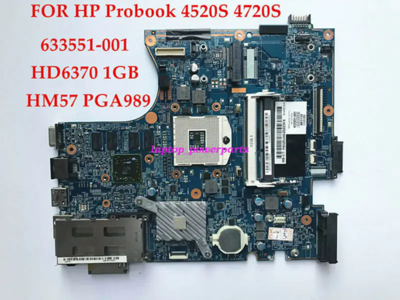 HP 633551-001 48.4GK06.041 633551-001 ATX emolevy