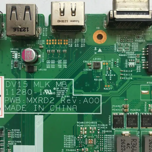 Dell 0W8N9D Dell Inspiron 3520 -emolevy ATX-emolevy