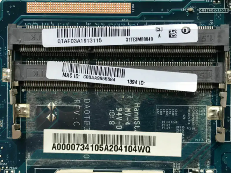 Toshiba A000073410 A000073410 A000073410 ATX-emolevy