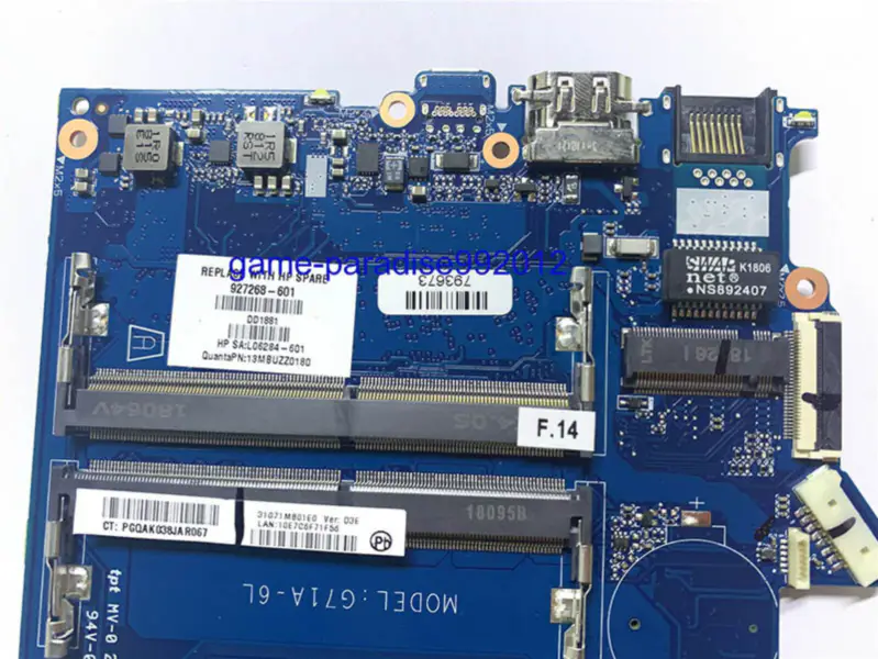 HP 927268-601 -emolevy