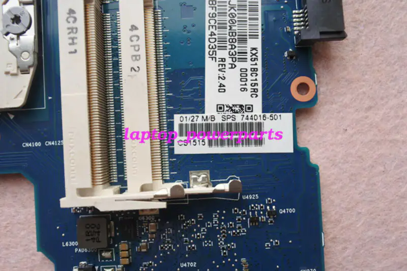 HP 744016-501 HP 650 G1 Intel HM87 -emolevy ATX-emolevy ATX-emolevy