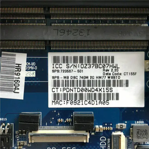HP 720567-501 -emolevy