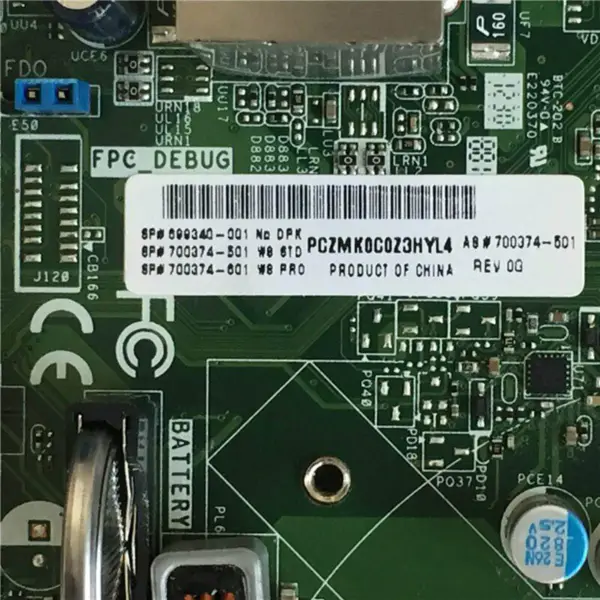 HP 700374-501 Pavilion P2 IPXSB-DM ITX H61 -emolevy (HP 700374-501)