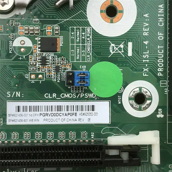 HP 925052-001 Prodesk 280 G3 FX-ISL-4 -emolevy (HP 925052-001 Prodesk 280 G3 FX-ISL-4)