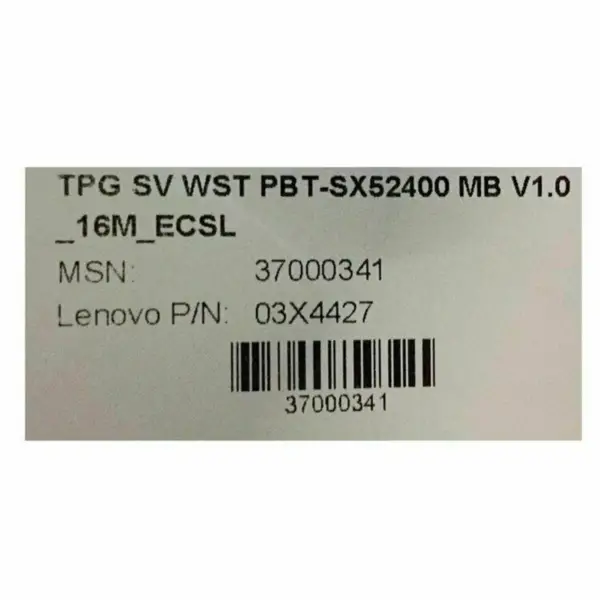 Lenovo 03X4427 emolevy