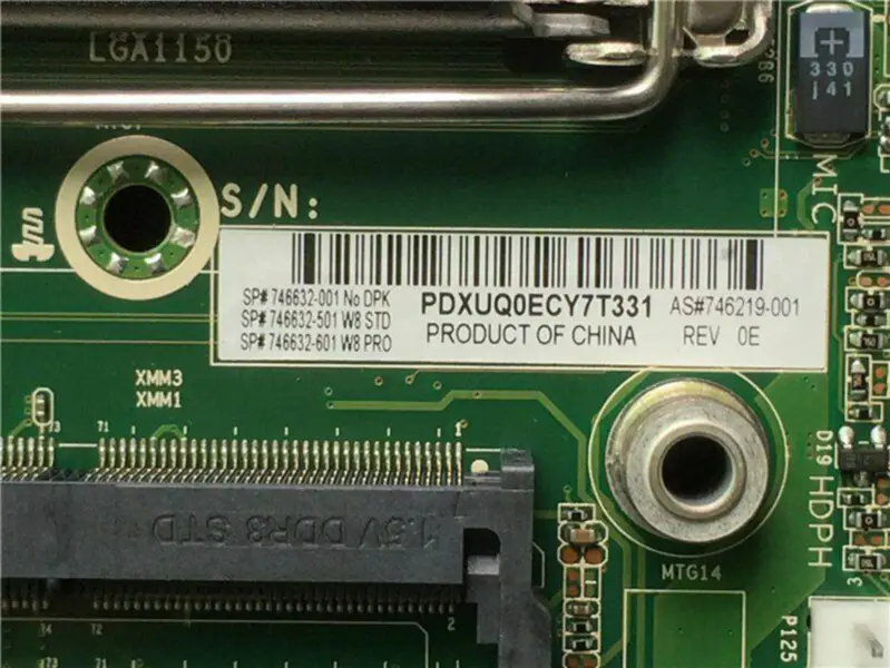 HP 746219-001 emolevy