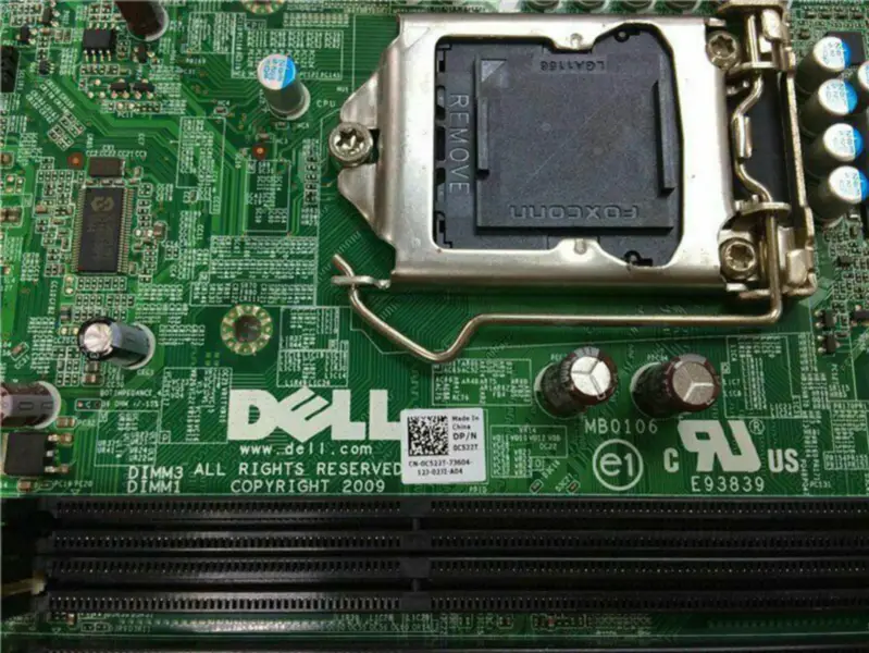 Dell 0C522T 980 -emolevy