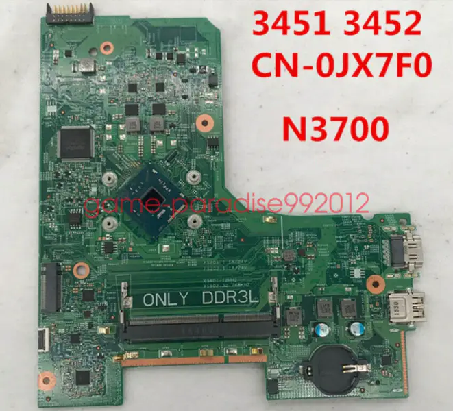 Dell 0JX7F0 -emolevy