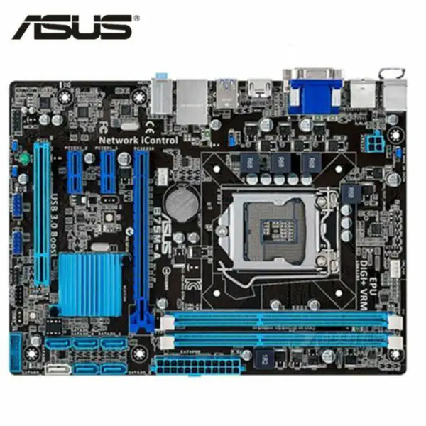Asus B75MA B75M-A MicroATX-emolevy Asus B75MA B75M-A MicroATX-emolevy