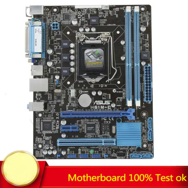 Asus H61M-C -emolevy