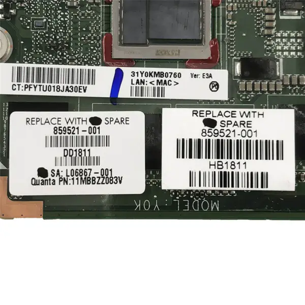 HP 829521-001 -emolevy