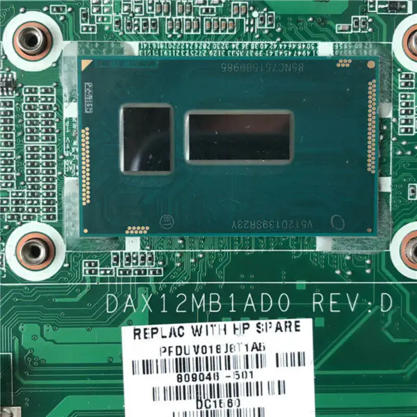 HP DAX12MB1AD0809046-501 -emolevy