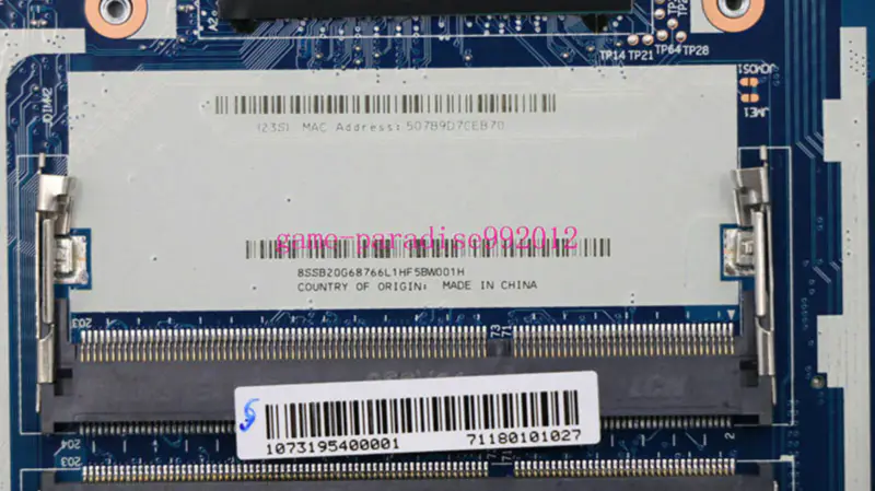 Lenovo 00HT660 -emolevy
