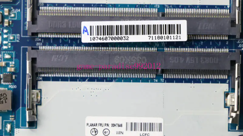 Lenovo 00HT646 -emolevy