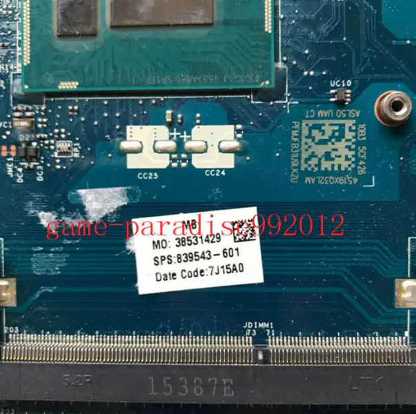 HP 839543-601 -emolevy