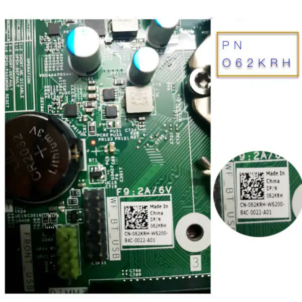 Dell 062KRH -emolevy
