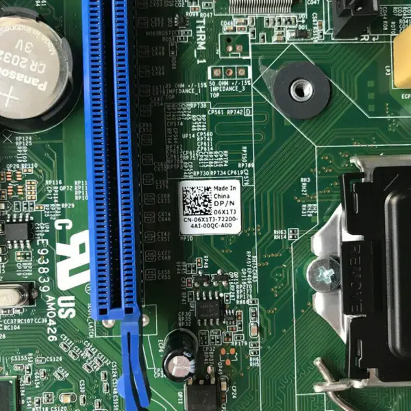 Dell 06X1TJ -emolevy