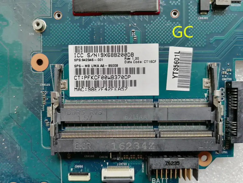 HP 842346-001 -emolevy