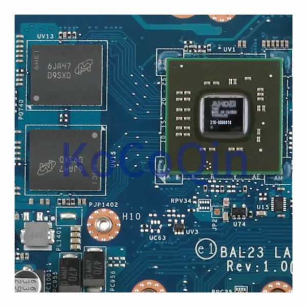 Dell 0MYX0F LA-D804P -emolevy (Dell 0MYX0F LA-D804P)