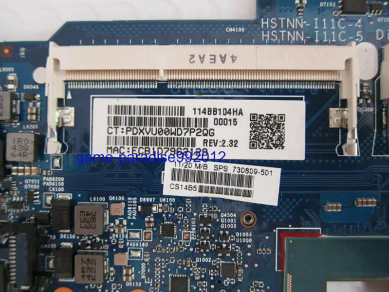 HP 730809-501 -emolevy