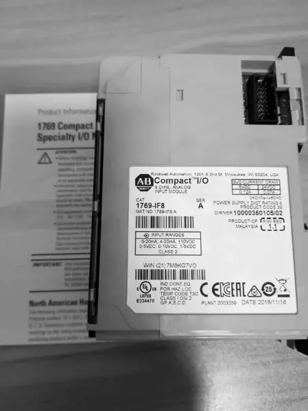 Allen-Bradley 1769-IF8 1769IF8 1769-IF8/A-moduuli