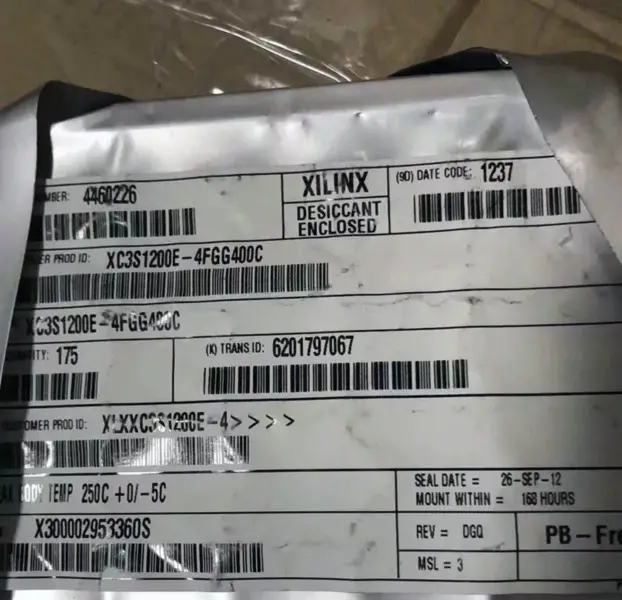 Xilinx XC3S1200E-4FGG400C Xilinx XC3S1200E-4FGG400C