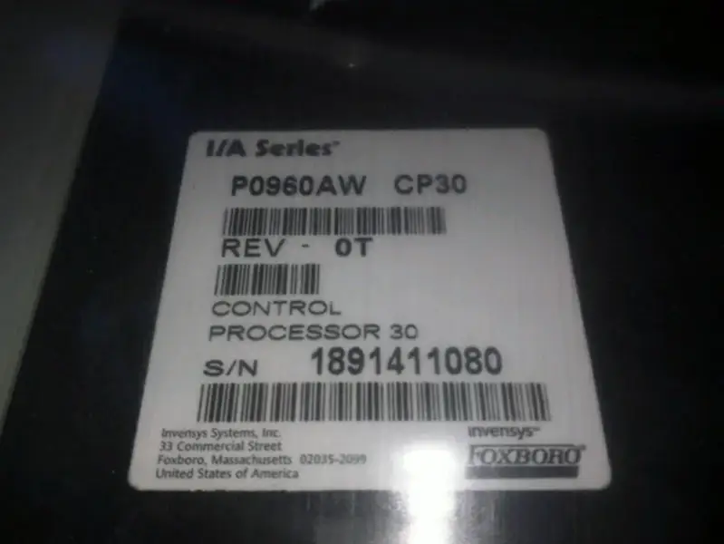 I/A-sarja P0960AW
