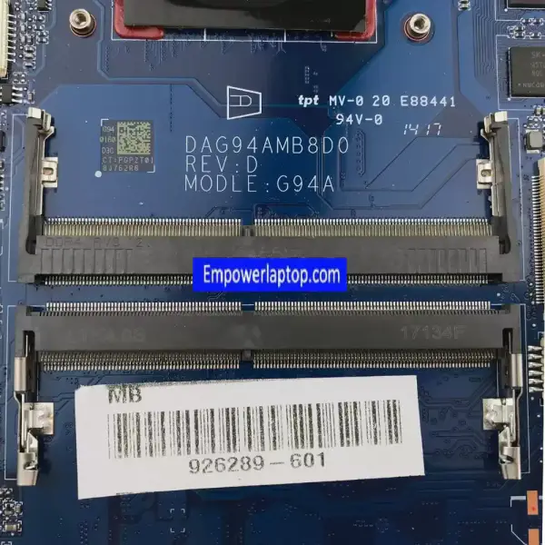 HP 255 G5 15-BA BDL51 LA-D711P 854962-001 854962-601 A8-7410 suorittimen kannettavan tietokoneen emolevy