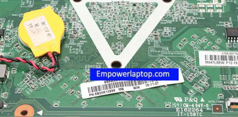 Lenovo Yoga 300-11IBR emolevy, jossa Celeron N3050 1.6GHz cpu 4GB aluksella
