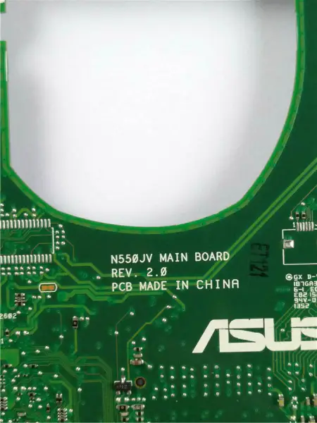 Asus 60NB00K0-MB9000 N550JV ATX-emolevy
