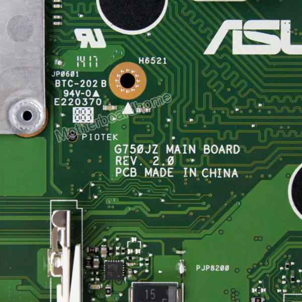 Asus 60NB07J0-MB1120 G750JYA ATX-emolevy