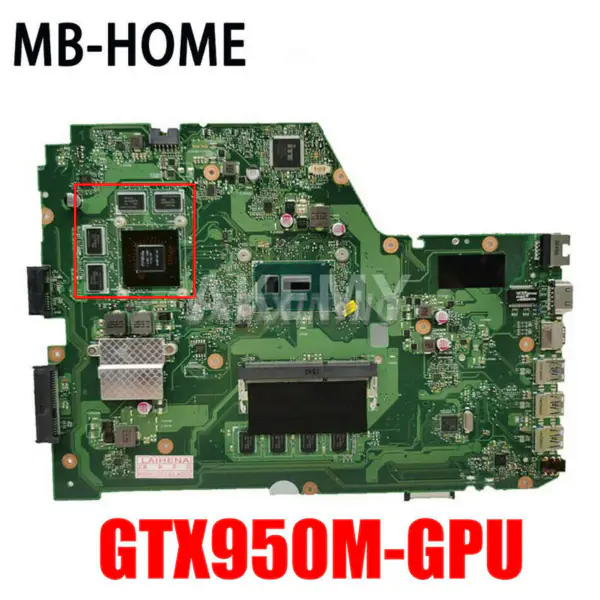 Asus X751lx -emolevy