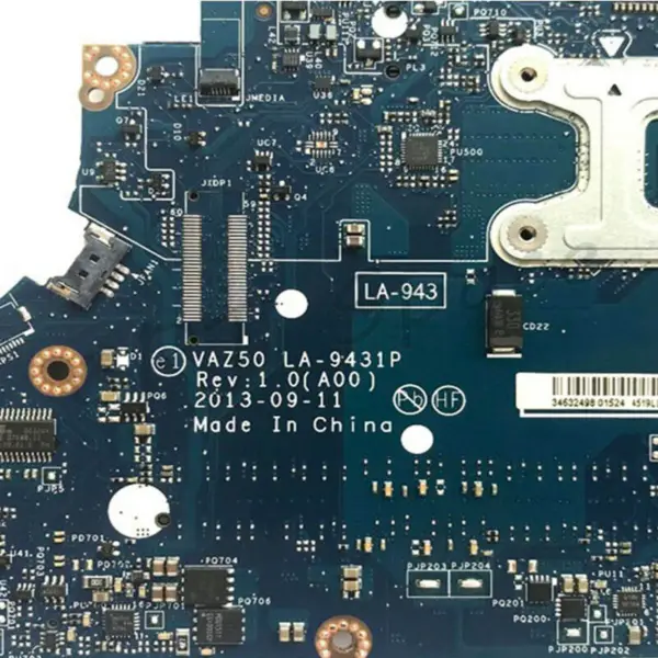 Dell 0X9Y17 E7240 LA-9431P ATX-emolevy 0X9Y17 E7240 LA-9431P