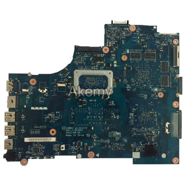 Dell 0K9PG1 15R 3521 5521 LA-9101P ATX-emolevy 0K9PG1 15R 3521 5521 LA-9101P