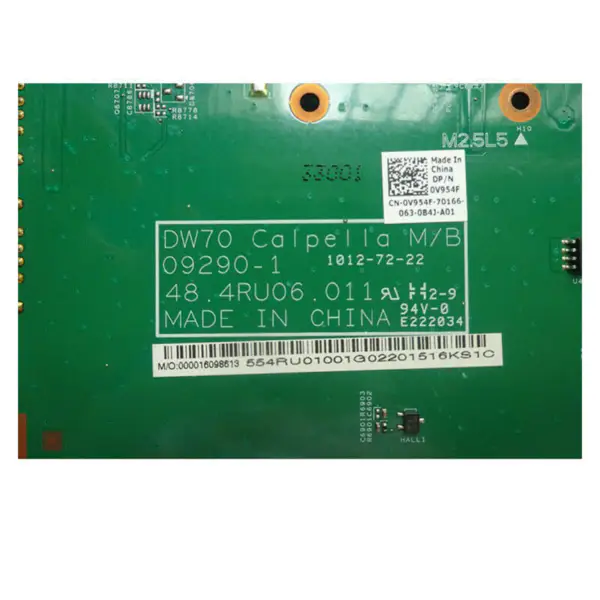 Dell 0V954F 3700 ATX-emolevy (Dell 0V954F 3700)