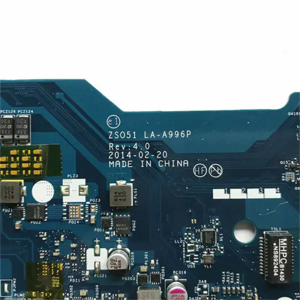 HP 752783-001 752783-501 ZS051 LA-A996P ATX-emolevy HP 752783-001 752783-501 ZS051 LA-A996P ATX-emolevy