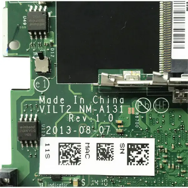 Lenovo 00HM971VILT2NM-A131 T440P VILT2 NM-A131 ATX-emolevy (ATX)