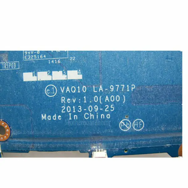 Dell DAG37AMB8D0LA-9771P LA-9771P -emolevy DAG37AMB8D0LA-9771P