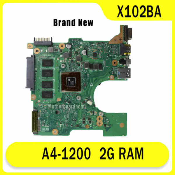 Asus X102BA A4-1200 X102BA A4-1200 -emolevy X102BA A4-1200