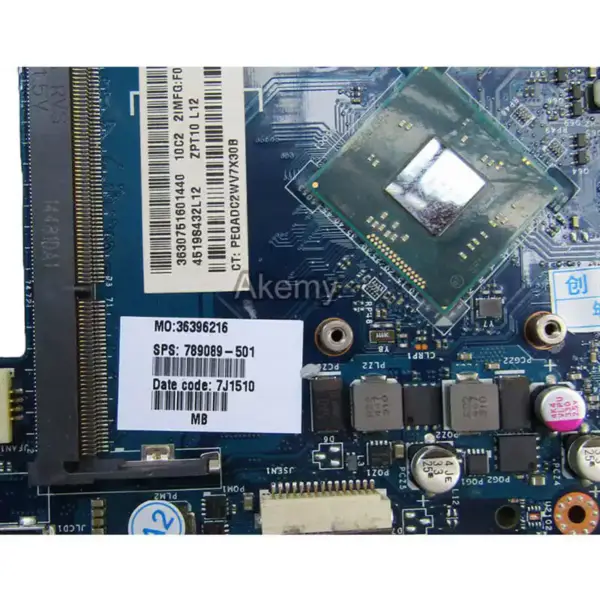 HP 755724-001 LA-B151P-emolevy 755724-001 LA-B151P