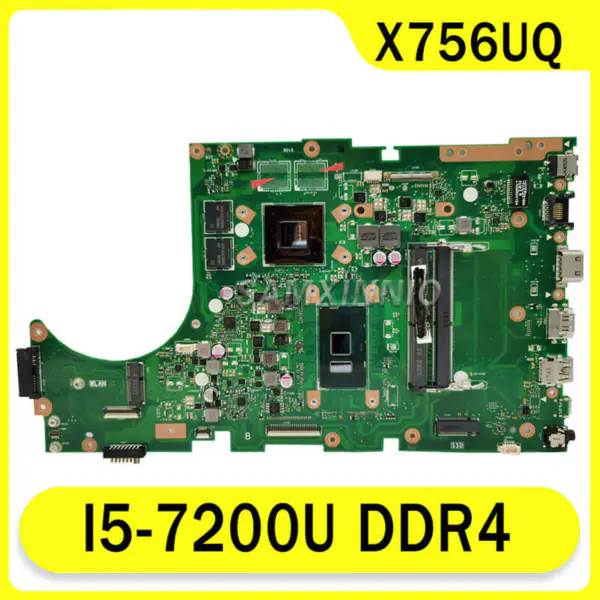 Asus X756UQK X756UQK X756UQK ATX-emolevy