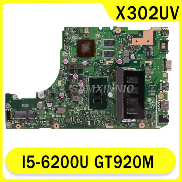 Asus X302UI5 X302U I5 ATX-emolevy Asus X302UI5 X302U I5 ATX-emolevy