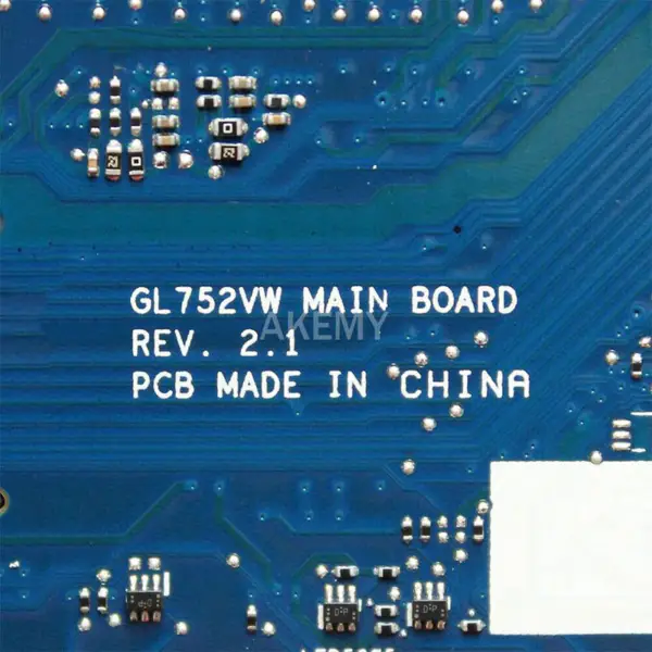 Asus GL752VL GL752VL GL752VL ATX-emolevy