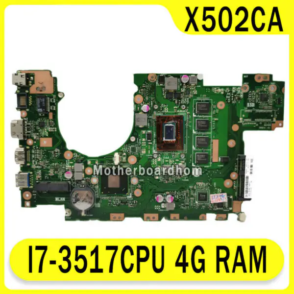 Asus X502CAi7 X502CA i7 ATX-emolevy